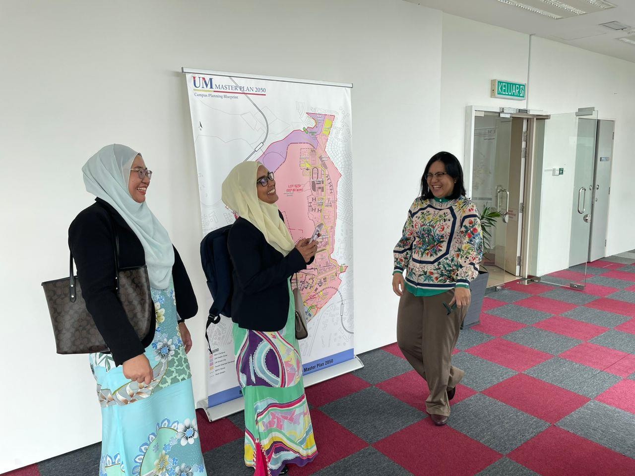 Lawatan Penanda Aras ke UM bagi tujuan Penarafan & Kelestarian