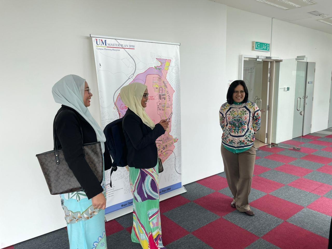 Lawatan Penanda Aras ke UM bagi tujuan Penarafan & Kelestarian