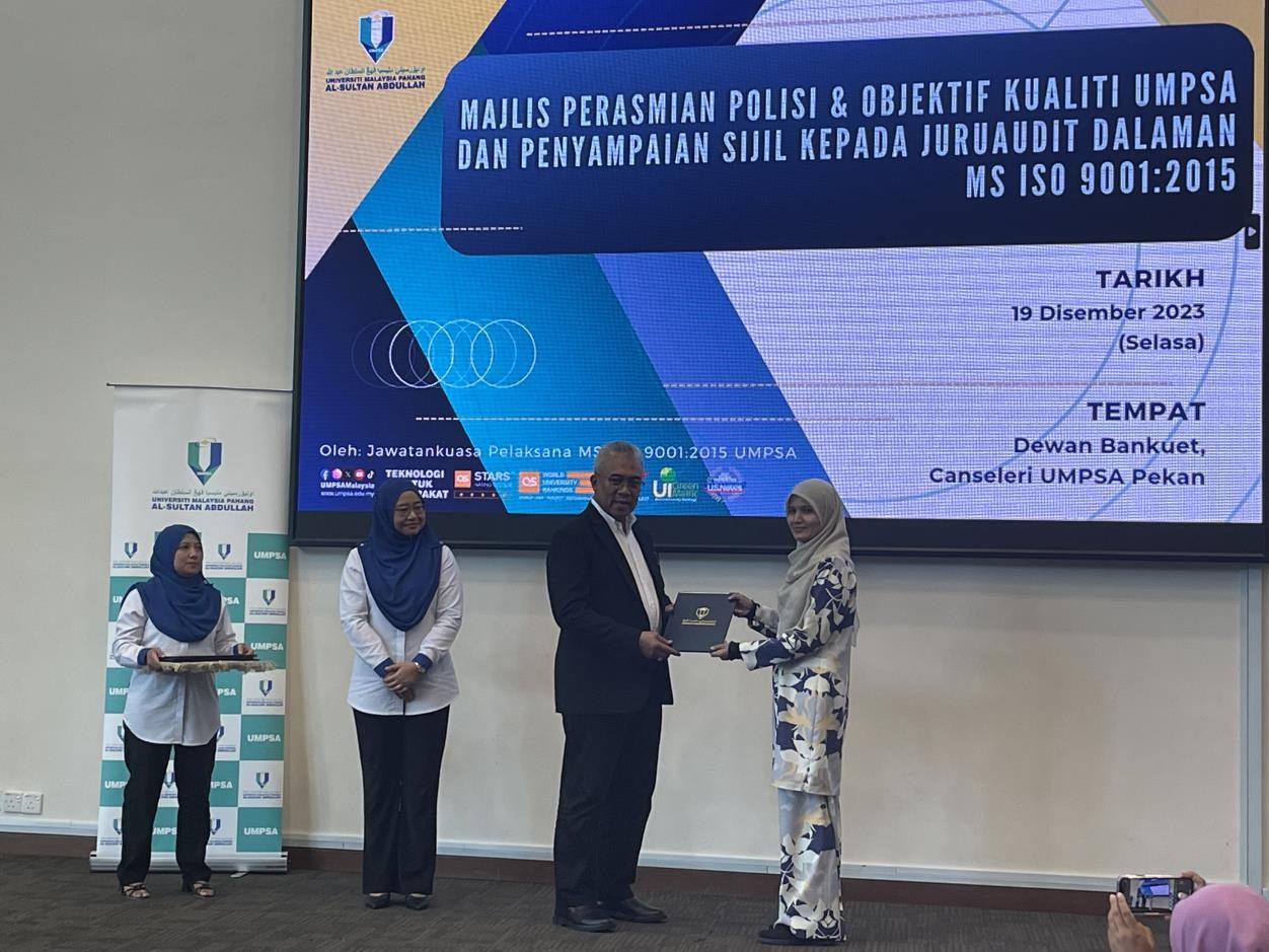 Lawatan Penanda Aras ke UiTM bagi tujuan Penarafan & Kelestarian