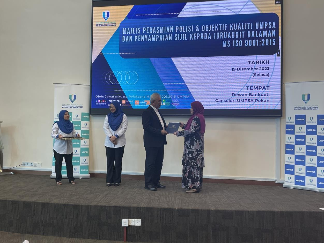 Lawatan Penanda Aras ke UiTM bagi tujuan Penarafan & Kelestarian