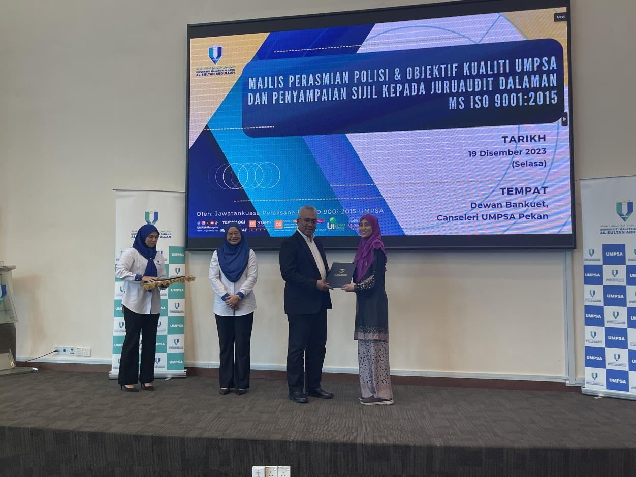 Lawatan Penanda Aras ke UiTM bagi tujuan Penarafan & Kelestarian