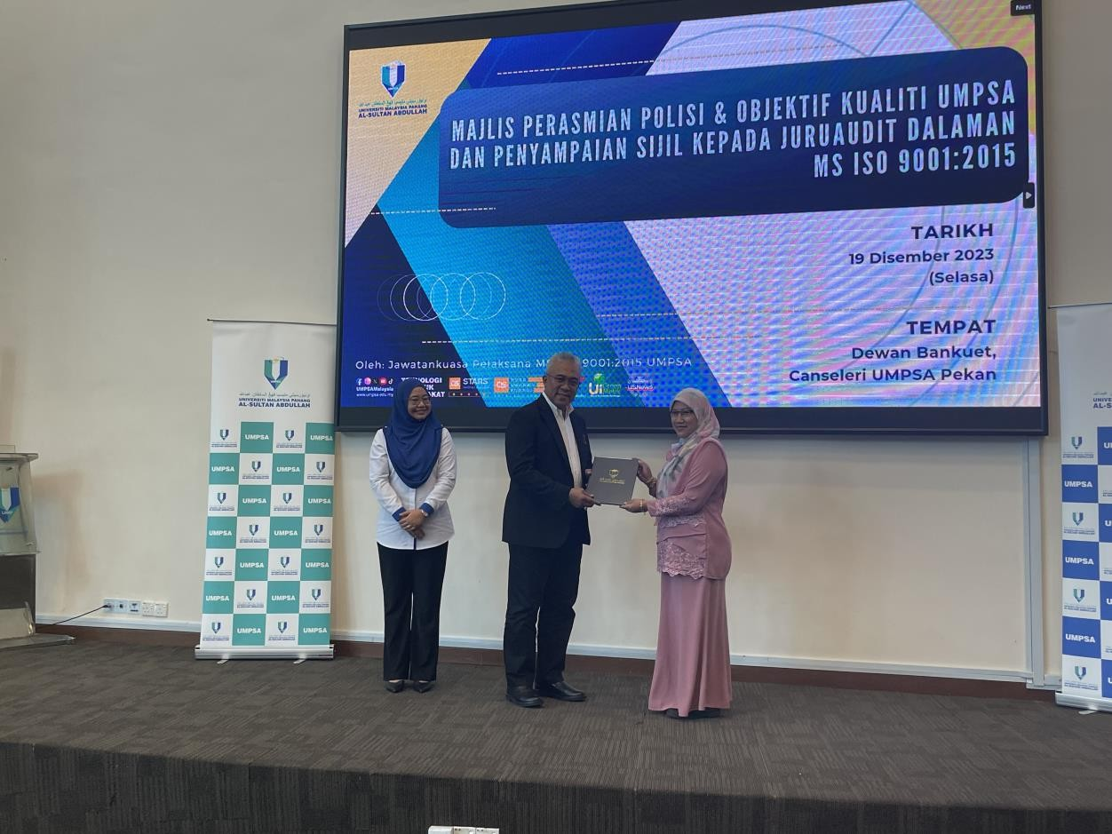 Lawatan Penanda Aras ke UiTM bagi tujuan Penarafan & Kelestarian