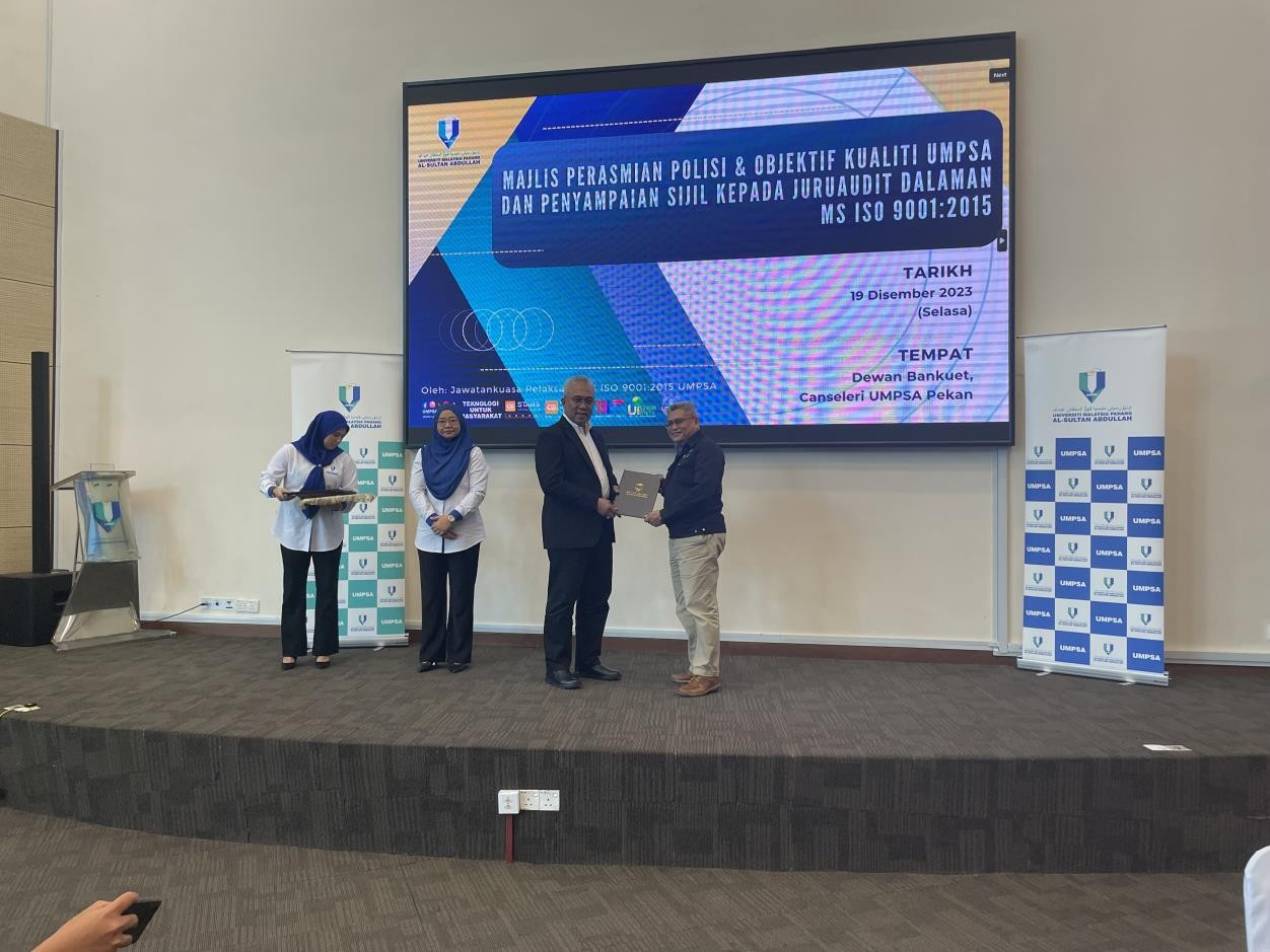 Lawatan Penanda Aras ke UiTM bagi tujuan Penarafan & Kelestarian