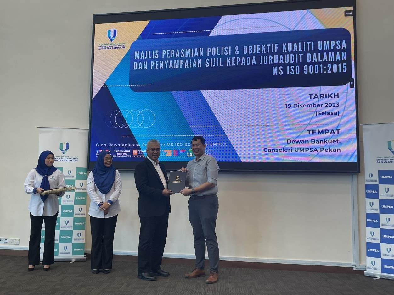 Lawatan Penanda Aras ke UiTM bagi tujuan Penarafan & Kelestarian