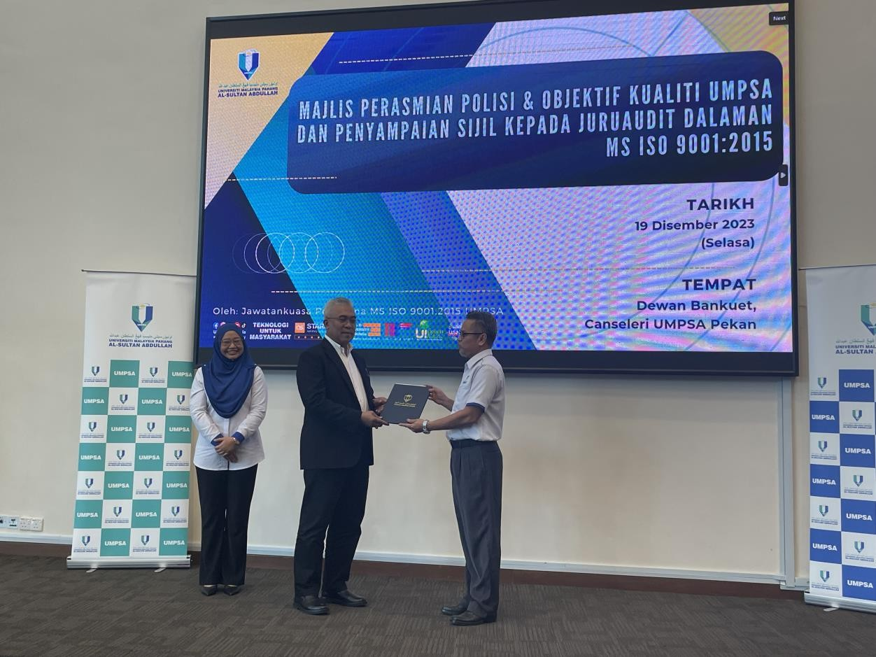 Lawatan Penanda Aras ke UiTM bagi tujuan Penarafan & Kelestarian